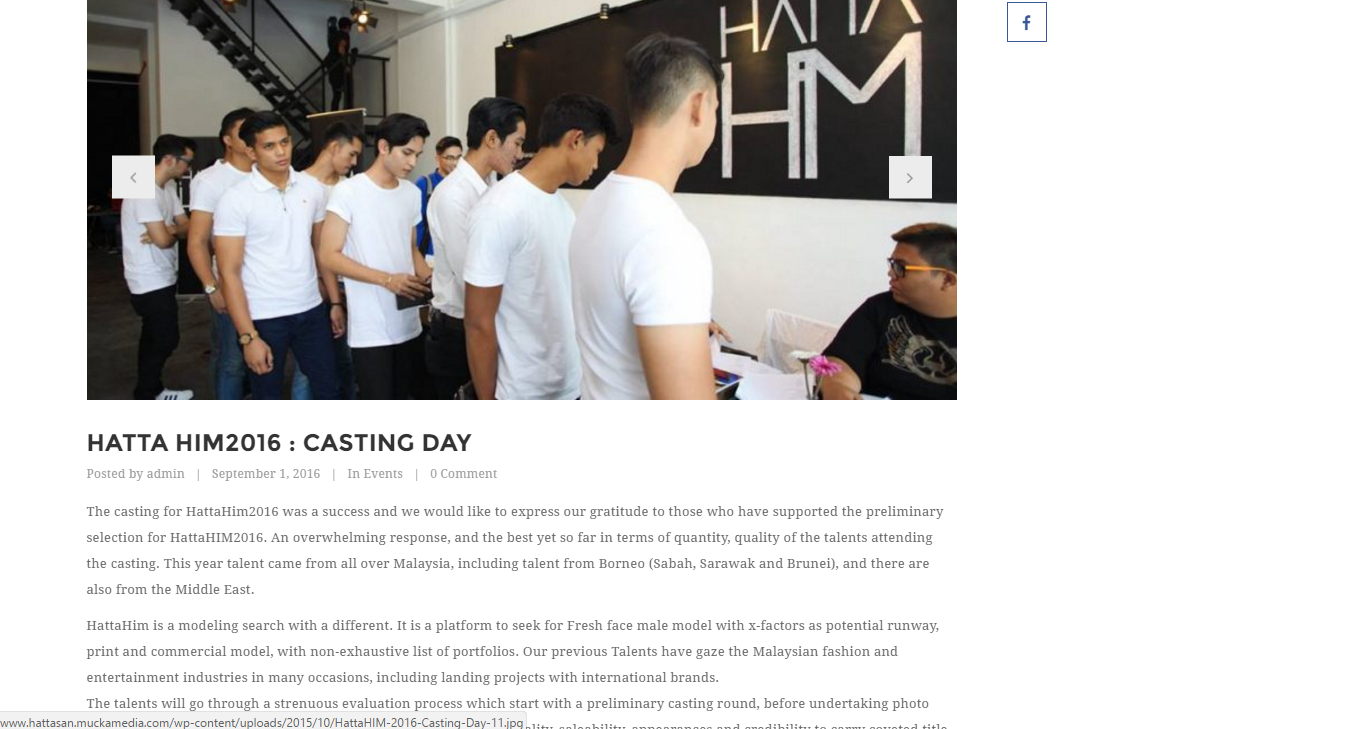 Hatta Malaysia Casting Day newsfeed coverage